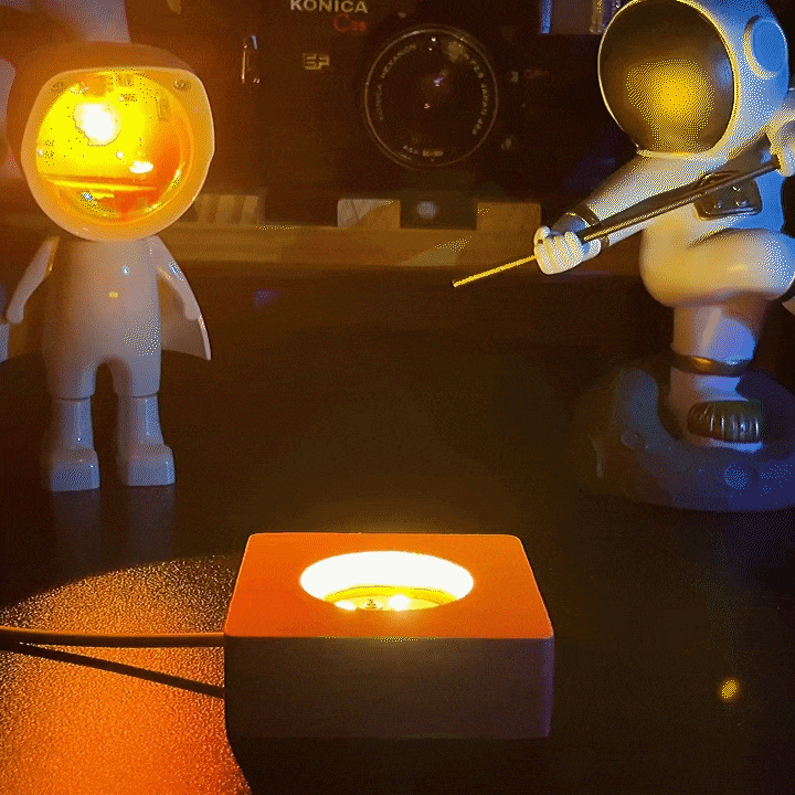 Unisphere™ 3D Crystal Galaxy Lamp