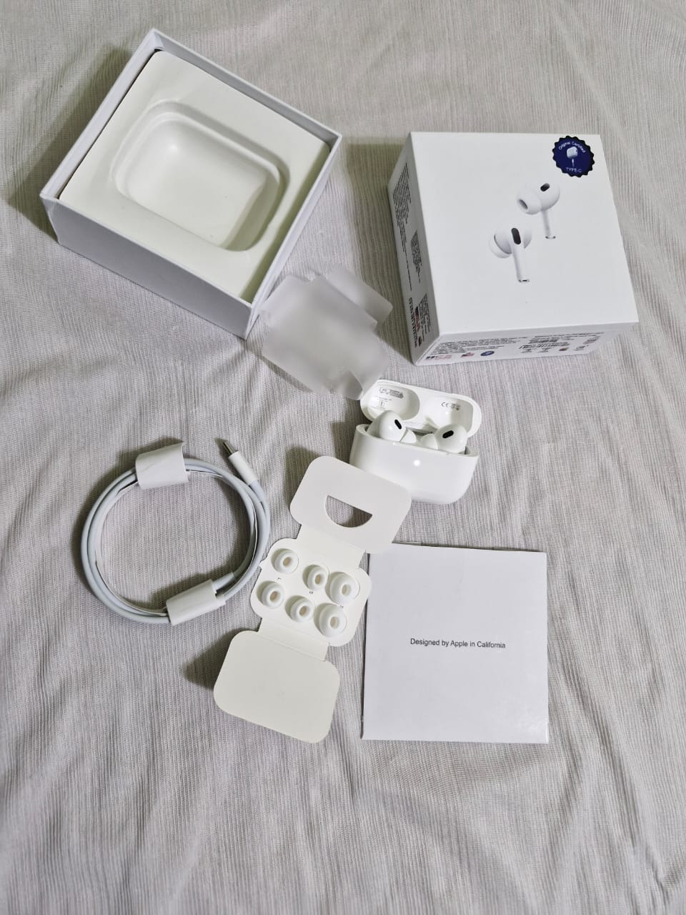 Airpods Air Pro 2nd Generation ANC (Type - C) | 100% Warranty Covered