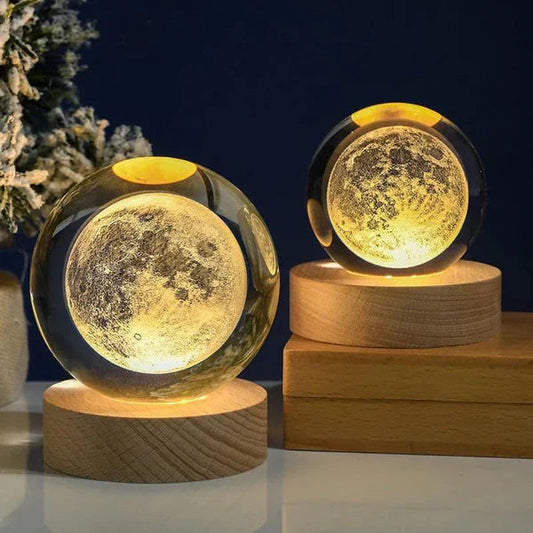 Unisphere™ 3D Crystal Galaxy Lamp